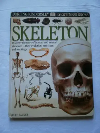 eyewitness skeleton 1st edition steve parker 0789458349, 978-0789458346
