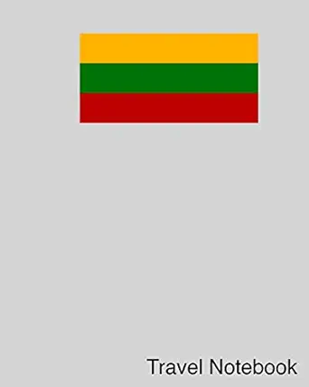 travel notebook lithuania travel journal and trip organizer 1st edition jenn burngasser 1098896106,