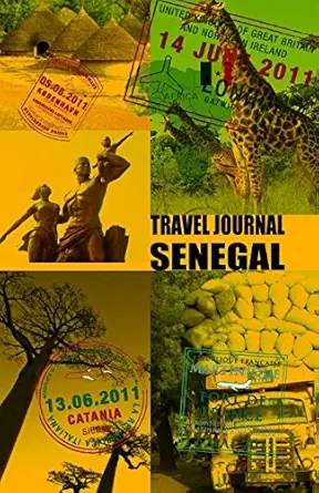 travel journal senegal travelers notebook keep travel memories and weekend 1st edition o m j 1519797850,