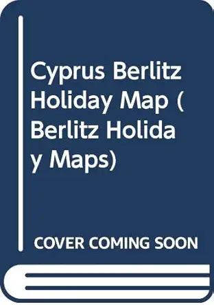 cyprus berlitz holiday map 1st edition bo ryda c n 9812468382, 978-9812468383