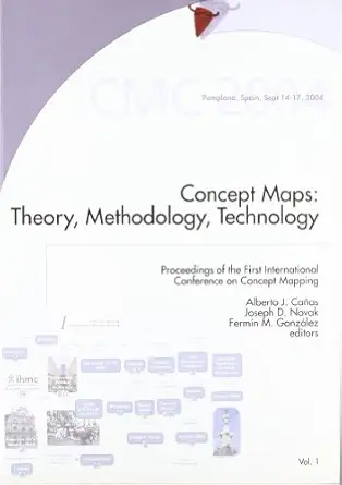 Primer Congreso De Mapas Conceptuales Concept Maps Theory Methodology ...