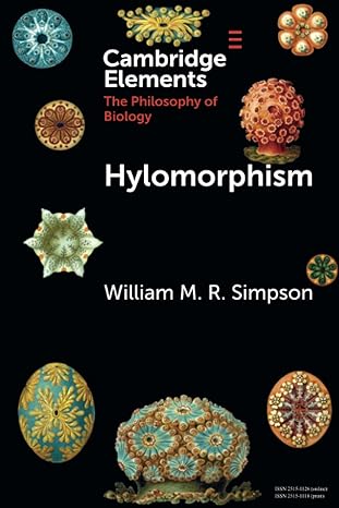 hylomorphism 1st edition william m r simpson 1009012843, 978-1009012843