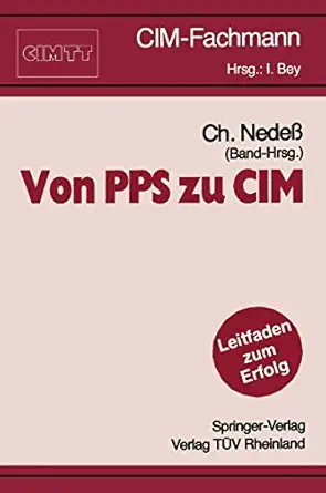 von pps zu cim 1st edition christian nedea 3540532374, 978-3540532378
