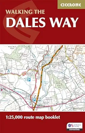 the dales way map booklet 1st edition terry marsh 1786310945, 978-1786310941