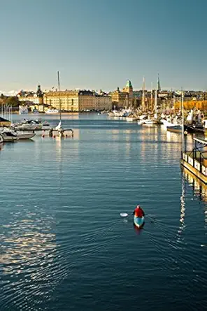 morning in stockholm sweden journal 150 page lined notebook/diary 1st edition cool image 1533467900,