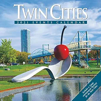 twin cities 2021 wall calendar 1st edition willow creek press 1549213598, 978-1549213595