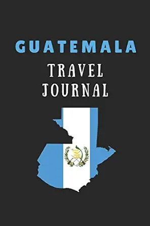 guatemala travel journal 2 in 1 composition notebook combining lined writing paper and itinerary list paper