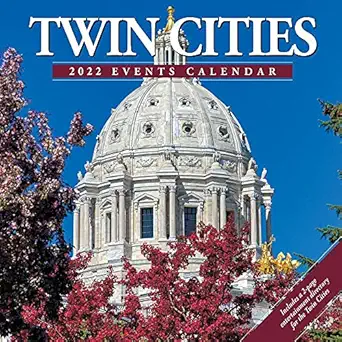 twin cities 2022 wall calendar minnesota 1st edition willow creek press 154921988x, 978-1549219887