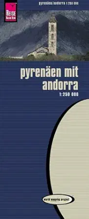 world mapping project pyrena en mit andorra 1st edition na 3831770468, 978-3831770465