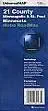 21 county minneapolis and st paul minnesota metro roadmap 1st edition universal map 0762507357, 978-0762507351