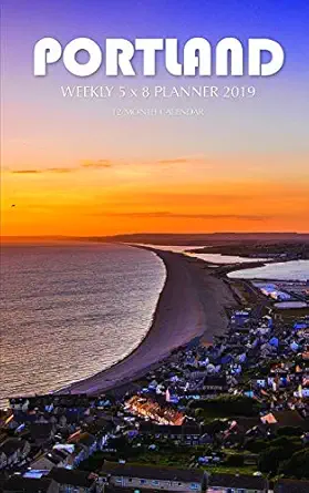 portland weekly 5 x 8 planner 2019 12 month calendar 1st edition mason landon 1731296649, 978-1731296641