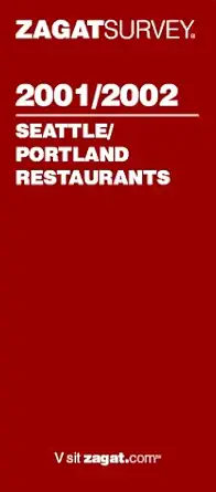 zagatsurvey 2001/2002 seattle/portland restaurants 1st edition troy segal 1570062943, 978-1570062940
