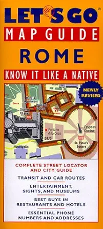 lets go map guide rome know it like a native 1st edition let\\\\\\\'s go inc 0312199139, 978-0312199135