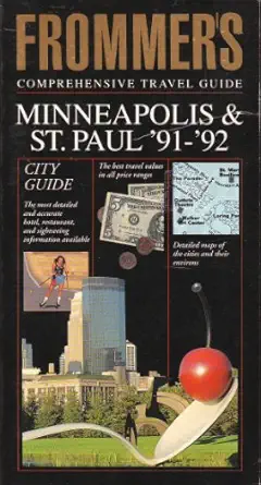 frommers city guide to minneapolis 1991 1992 1st edition george mcdonald 0133329909, 978-0133329902