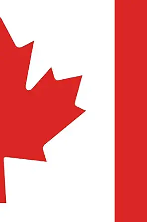 canada journal canadian flag red and white maple leaf themed journal 1st edition canada day publishing