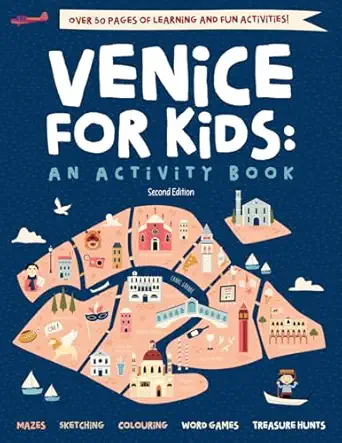 venice for kids an activity book 1st edition tony stevens 0645691178, 978-0645691177