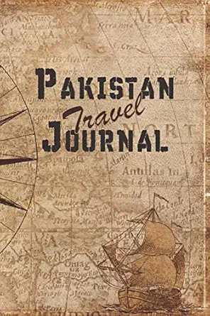 pakistan travel journal 6x9 travel notebook with prompts and checklists perfect gift for your trip to