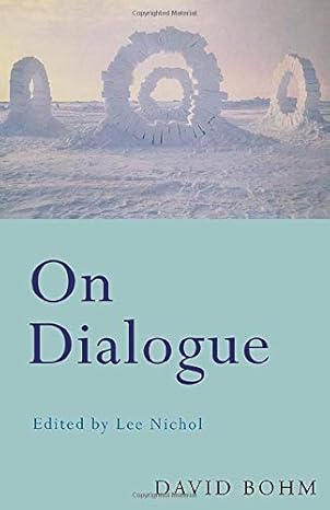 on dialogue 1st edition david bohm ,lee nicol 0415149126, 978-0415149129