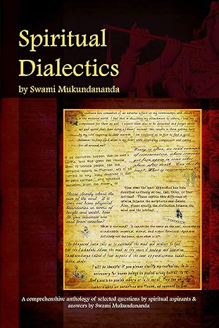 spiritual dialectics 1st edition swami mukundananda 0982667590, 978-0982667590