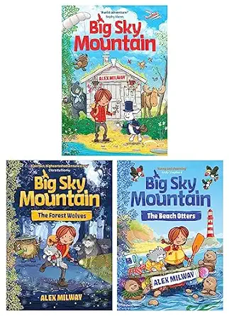 big sky mountain series 3 books collection set by alex milway 1st edition alex milway 9124238465,