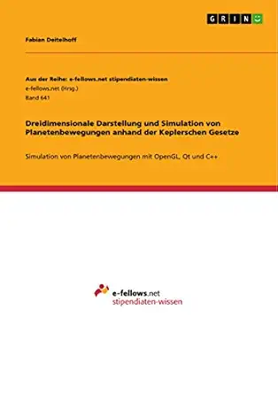 dreidimensionale darstellung und simulation von planetenbewegungen anhand der keplerschen gesetze simulation