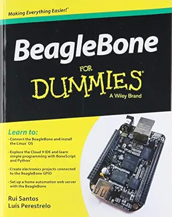 beaglebone for dummies 1st edition rui santos ,luis perestrelo 1118992911, 978-1118992913