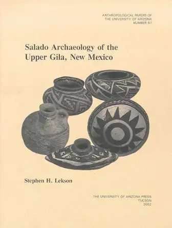 salado archaeology of the upper gila new mexico 1st edition stephen h lekson 0816522227, 978-0816522224