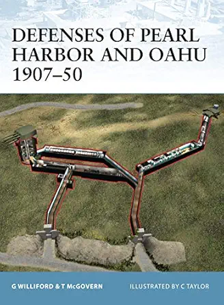 defenses of pearl harbor and oahu 1907 50 1st edition glen williford ,terrance mcgovern ,chris taylor