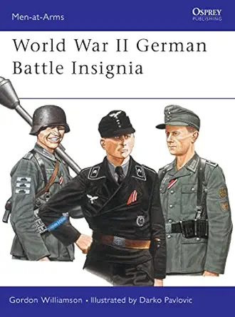 world war ii german battle insignia 1st edition gordon williamson ,darko pavlovic 1841763527, 978-1841763521