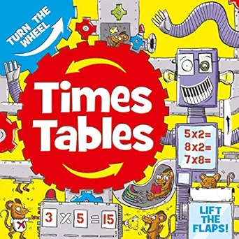turn the wheel times tables 1st edition arcturus publishing 178404234x, 978-1784042349