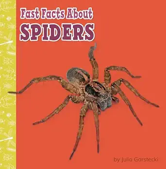 fast facts about spiders 1st edition garstecki derkovitz ,julia 1977131530, 978-1977131539