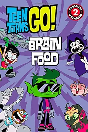 teen titans go brain food 1st edition jennifer fox 031633331x, 978-0316333313