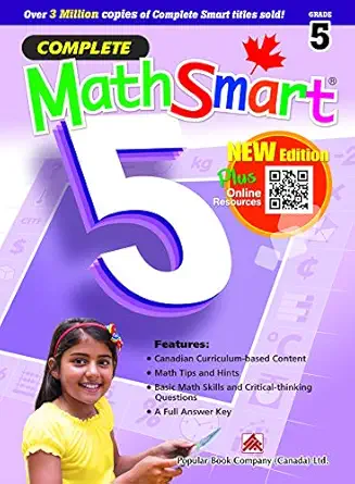 Complete Mathsmart 5 Grade 5 1st Edition Book 9781771493222 PDF ...