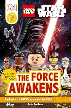 dk readers l2 lego star wars the force awakens 1st edition david fentiman 146543819x, 978-1465438195