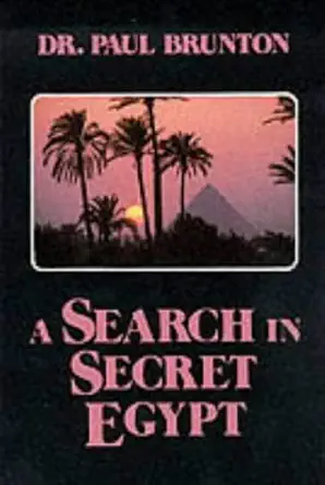a search in secret egypt 1st edition paul brunton 0877286035, 978-0877286035