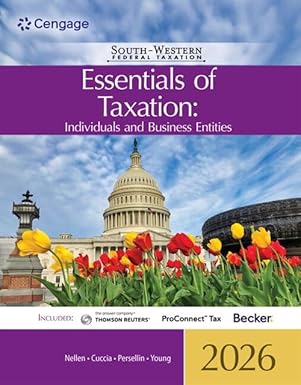 south western federal taxation 2026 essentials of taxation individuals and business entities 1st edition
