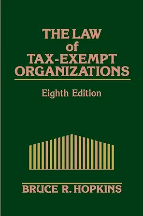 the law of tax exempt organizations 1st edition bruce r hopkins 0471268208, 978-0471268208
