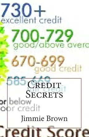 credit secrets 1st edition jimmie l brown 1518724019, 978-1518724015