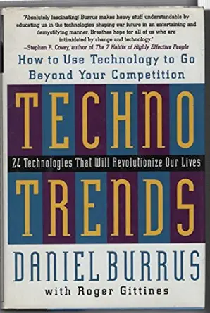 technotrends how to use technology to go beyond your competition 1st edition daniel burrus ,roger gittines