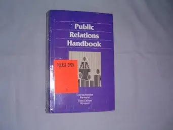 the dartnell public relations handbook with a special section of the health care field 1st edition robe
