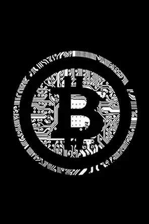bitcoin notebook white btc crypto logo design small 6 x 9 1st edition blank publishers 1793280541,