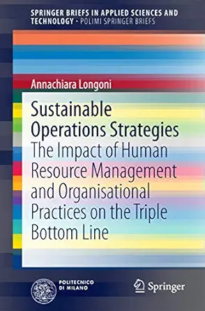 sustainable operations strategies the impact of human resource management and organisational practices on the