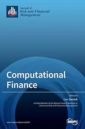 computational finance 1st edition lars stentoft 3039369660, 978-3039369669