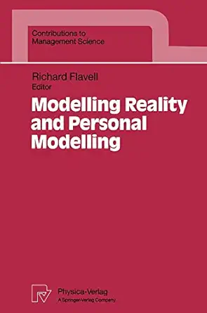 modelling reality and personal modelling 1st edition richard flavell 379080682x, 978-3790806823