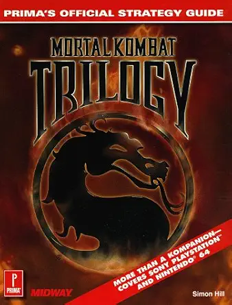 mortal kombat trilogy official game secrets 1st edition pcs 0761507329, 978-0761507321