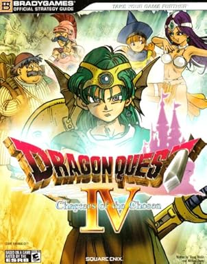 dragon quest iv chapters of the chosen official strategy guide 1st edition bradygames 074401039x,