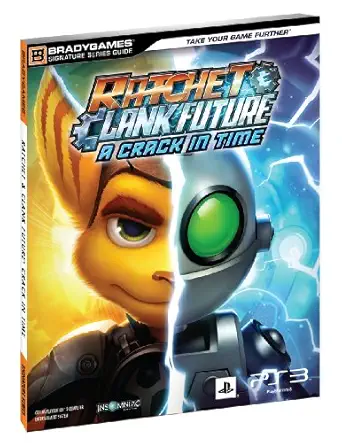ratchet and clank future a crack in time signature series strategy guide 1st edition bradygames 0744011248,