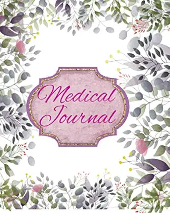 medical journal notebook and organizer for patients family and caregivers history personal health record