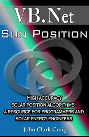 sun position high accuracy solar position algorithms a resource for programmers and solar energy engineers