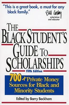 a black students guide to scholarships 1st edition barry beckham 1568331177, 978-1568331171